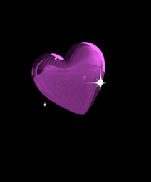 Apple Watch Animated Emoji Heart Purple