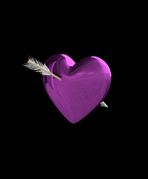 Apple Watch Animated Emoji Heart Purple