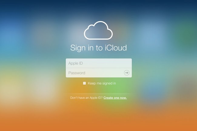 iCloud-login