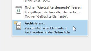 Outlook: Archivieren von E-Mails (Manuell / Automatisch) – so geht's