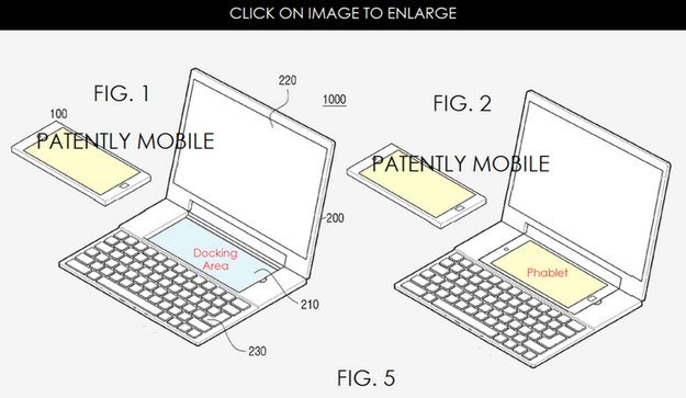 Samsung-Patent: Aus Android-Smartphone wird Windows-Notebook