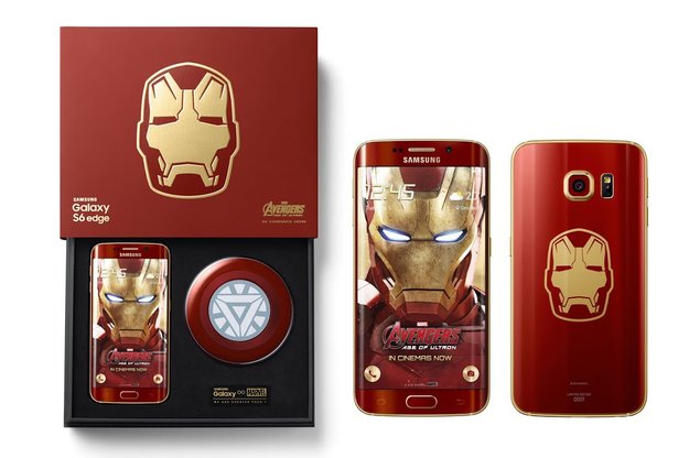 Samsung Galaxy S6 edge: Iron Man-Edition für 80.000 Euro verkauft