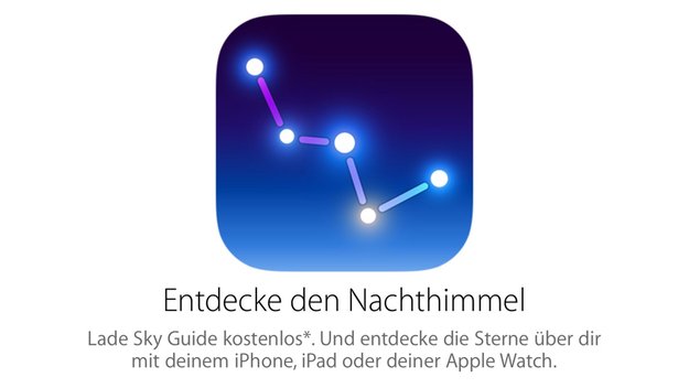 Preisgekrönte App Sky Guide heute kostenlos in der Apple Store App