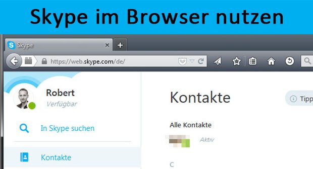 open skype in browser