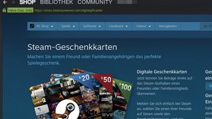 Steam: Guthaben und Spiele verschenken – so geht's