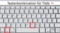 Tilde auf Mac eingeben (Tastenkombination) – so geht's