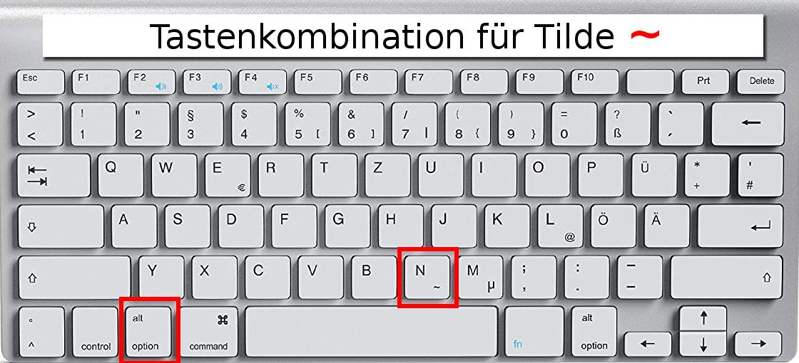 Tilde Auf Mac Eingeben Tastenkombination So Geht S