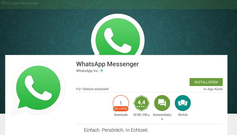 Ohne handynummer whatsapp WhatsApp nutzen