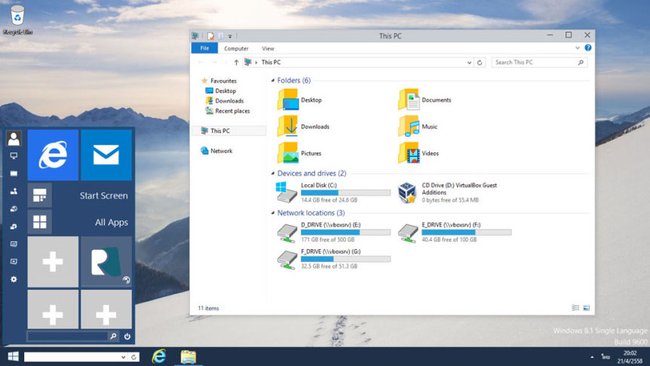Das Windows 10 Transformation Pack lässt Windows-Versionen wie WIndows 10 aussehen.