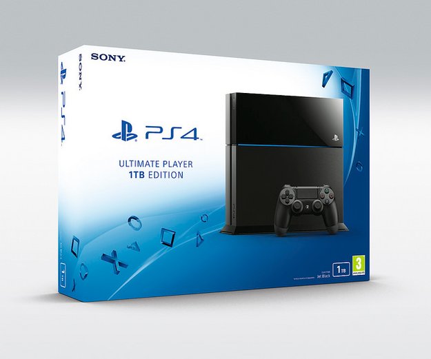 PlayStation 4: Speicher 1 TB "Ultimate Player Edition"