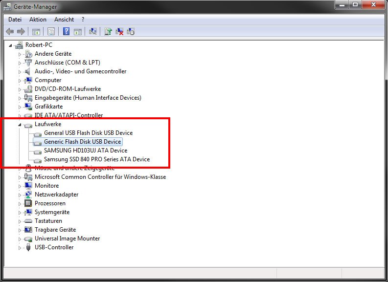 USBStick als Festplatte einbinden und nutzen Anleitung