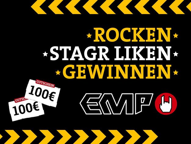 Für Musik-Fans: Like stagr und gewinn EMP-Gutscheine im Gesamtwert von 350€!