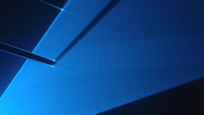 Im Studio wurde das Hero-Wallpaper für Windows 10 aufwendig projiziert. (Bildquelle: Microsoft)