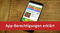 Android: App-Berechtigungen erklärt