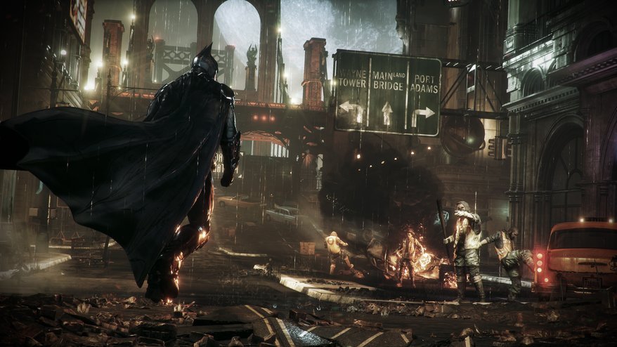 Batman - Arkham Knight: Feuerwehrmänner - Karte mit allen Fundorten