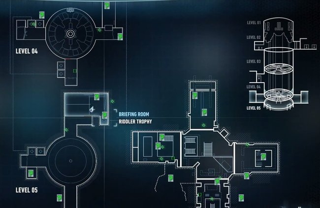 batman-arkham-knight-riddler-trophäen-arkhamhq-level4-5