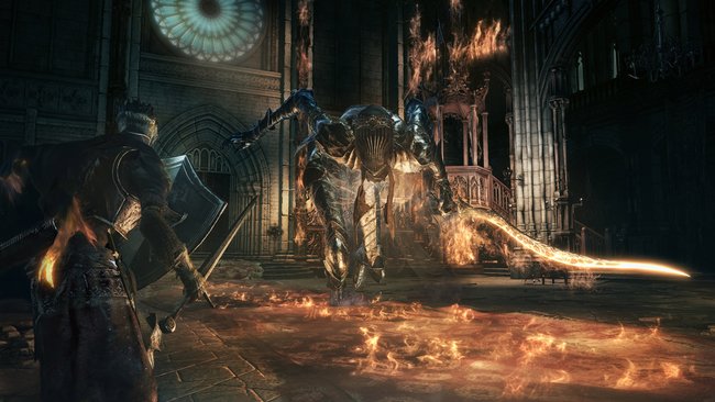 Dark Souls 3: Bosskämpfe gehören wieder zu den Highlights im Rollenspiel.