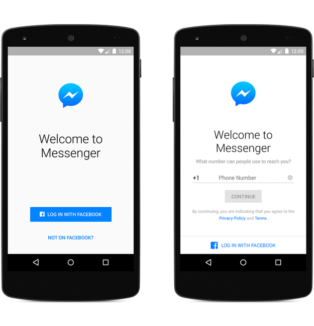 Facebook Messenger: Benutzung bald auch ohne Facebook-Account möglich