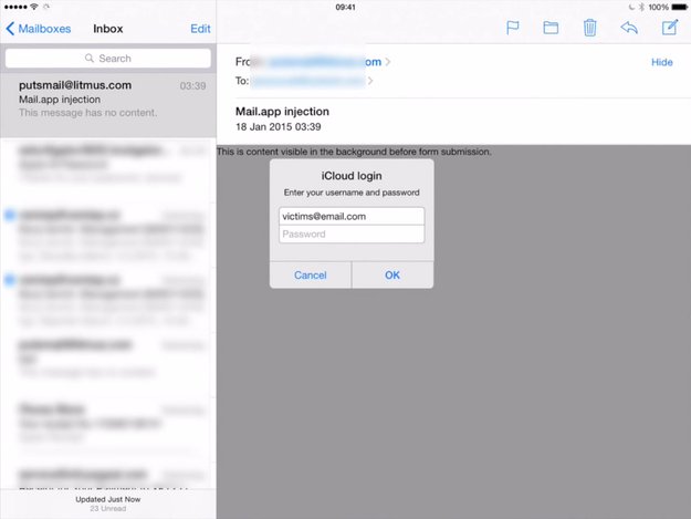 iOS: Sicherheitslücke in Mail erlaubt Abgreifen von Passwörtern und Logins