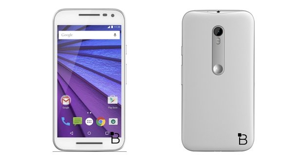 Moto G (2015): Geleakte Pressebilder zeigen Smartphone von vorn und hinten