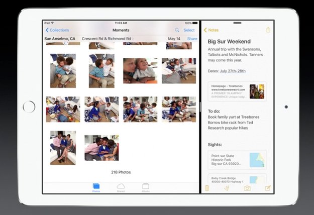 Multitasking in iOS 9: Split View, Slide Over und Bild-im-Bild