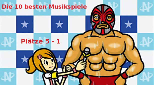 Die 10 besten Musikspiele: Plätze 5 bis 1