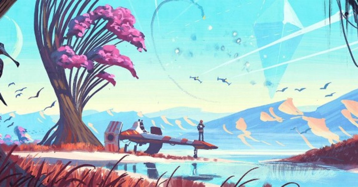 Latest HD No Mans Sky Wallpaper 1366x768