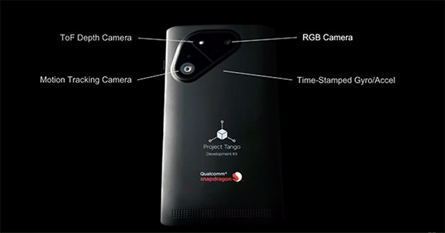 Project Tango: Smartphone mit Snapdragon 810-Prozessor zur 3D-Raumerfassung angekündigt