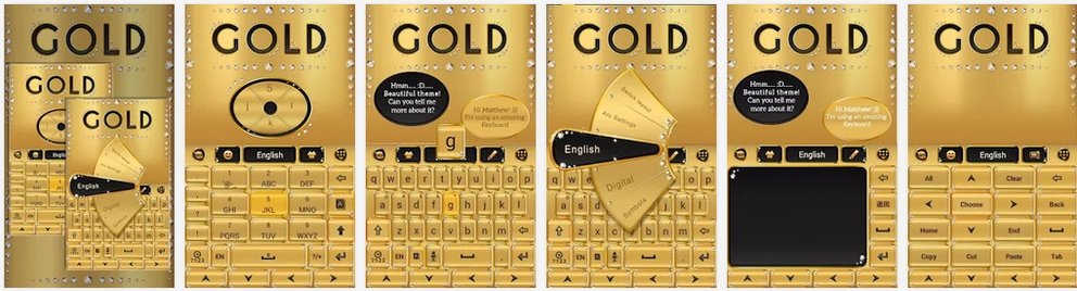 dann bekommst du eine rote tastatur