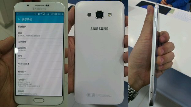 Samsung Galaxy A8: 5,9 Millimeter dünnes Mittelklasse-Phablet kurz vor Release