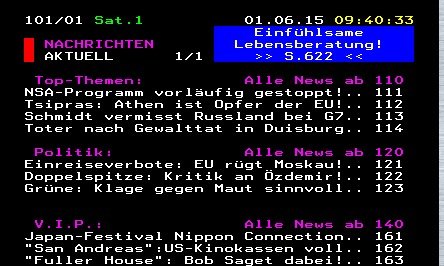Teletext online aufrufen: Videotext von RTL, ZDF, Pro7 und Co. lesen
