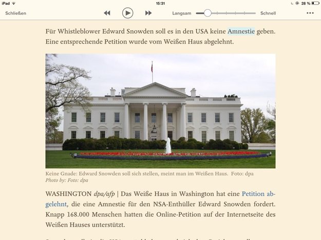 Pocket für iOS liest vor: Read-it-later-App jetzt mit Text-to-Speech