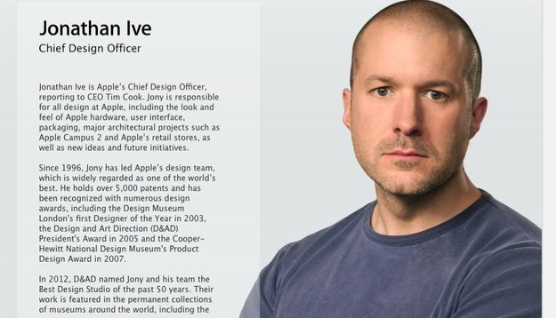 Jony Ive jetzt offiziell Apples "Chief Design Officer"