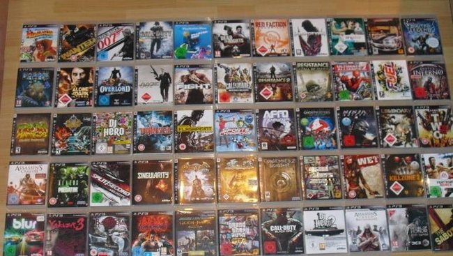PS3 Spielesammlung