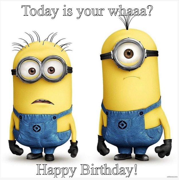 Minions: Happy Birthday! Songs, Gifs, Wallpapers - gratulieren im Minions-Style!