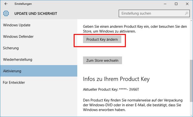 Product Key In Windows 10 Und 7 ändern – Anleitung