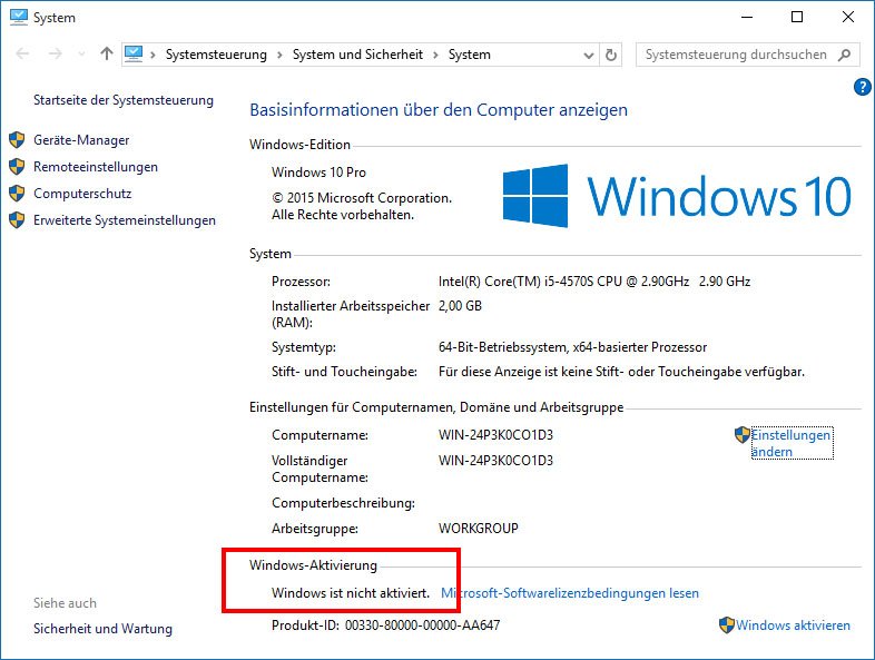 Windows 7 Aero Design Lässt Sich Nicht Aktivieren Windows 10 lässt sich nicht aktivieren – Ursache & Lösung