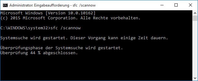 Windows prüft die Systemdateien auf Fehler. (Bildquelle: GIGA)