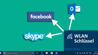 Windows 10: Teilen von WLAN-Schlüsseln aktivieren für Outlook-, Skype- und Facebook-Kontakte – Anleitung