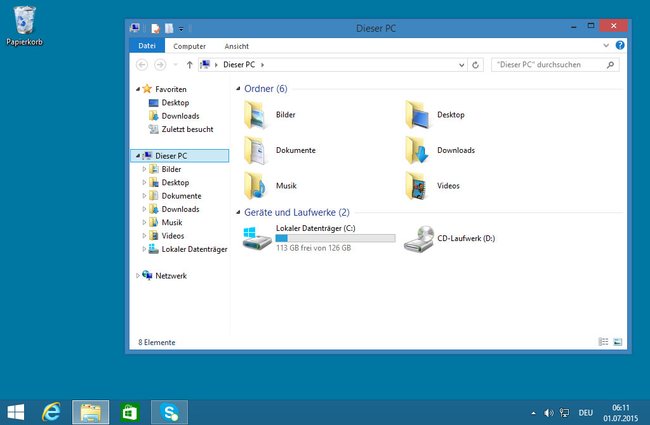 OEM-Versionen von Windows haben die gleichen Funktionen wie Retail-Varianten.