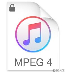 Kopiergeschützte Datei aus Apple Music.