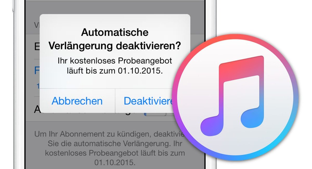 Apple Music: Automatisch kündigen auf iPhone, iPad und mit ...