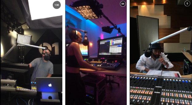 Backstage bei Beats 1 Radio: Via Snapchat hinter die Kulissen von Apple Music blicken