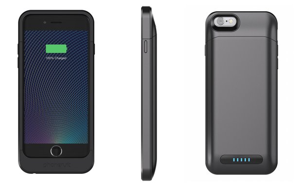 Elite Akkucases für iPhone6/6 Plus: Mehr Power auf Knopfdruck
