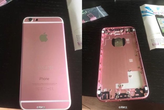 So könnte ein Rosa-iPhone 6s aussehen