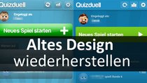 Quizduell: Altes Design wiederherstellen – So geht's