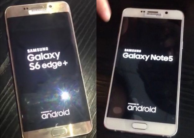 Samsung Galaxy Note 5 und S6 edge Plus auf neuen Bildern zu sehen