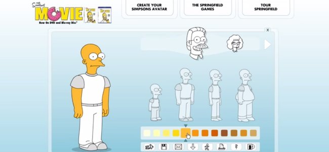 simpsonize me simpsons movie generator