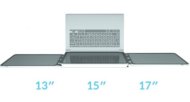 Slidenjoy verleiht Macbooks Flügel: Kickstarter-Projekt verspricht ausklappbare Extra-Screens