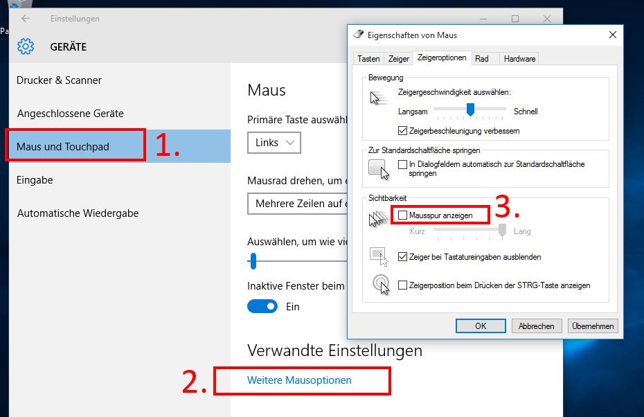 Maus Einstellen Windows 10 Maus Einstellen Windows 10
